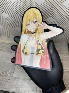 My Dress Up Darling Marin Kitagawa Waifu 3D Lenticular Motion Car Sticker Decal - Picture 1 of 3