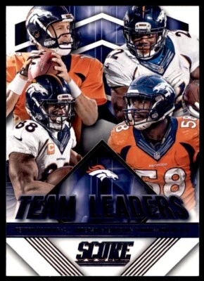 2015 Score Team Leaders Manning, Anderson Thomas, Miller Denver Broncos #25 1080 - Image 1 of 2