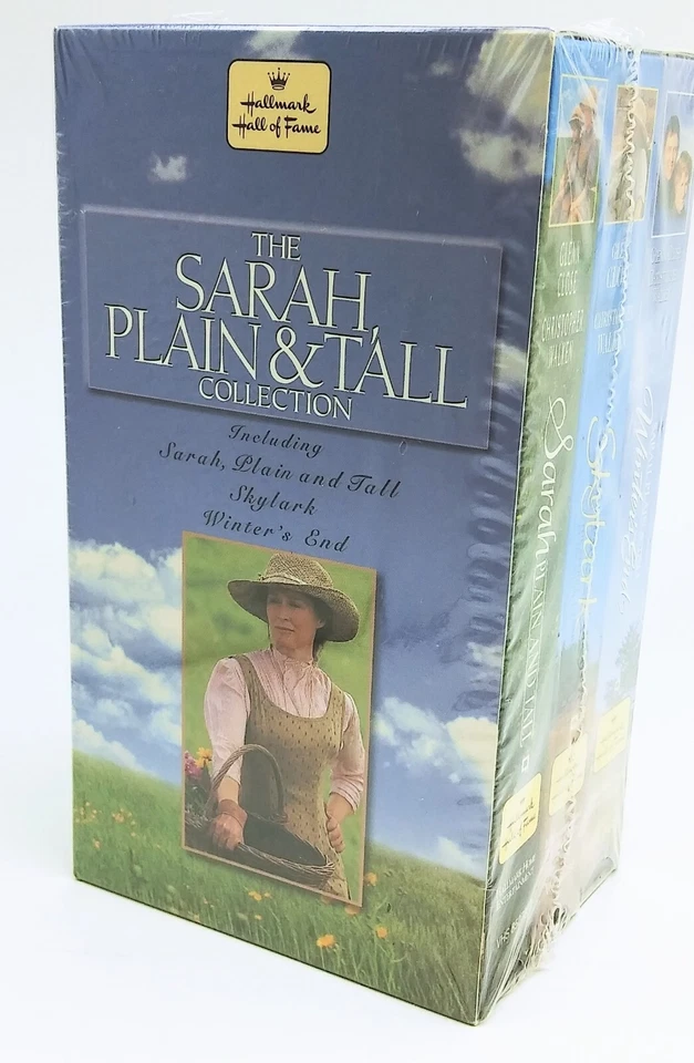 Sarah Plain and Tall Box Set VHS NEW SEALED Skylark Winter's End Hallmark Vtg - Image 1 of 4