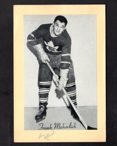# 425 Frank Mahovlich 1944-63 Beehive Group 2 Photos Toronto Maple Leafs (AJ)