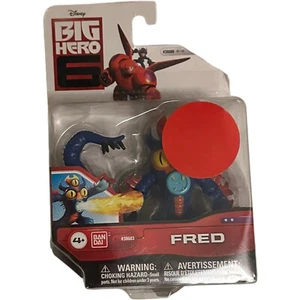 Modellino Disney Big Hero 6 The Series Fred 2014 Ban Dai nuovo con scatola nuovo con scatola raro - Foto 1 di 9