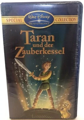 Black Cauldron VHS German PAL Video Gold Collection Foto 1 de 4