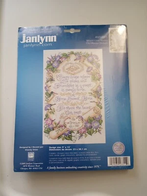 Новый Where Love Abides Сэмплер от Sandy Orton Janlynn Набор для Вышивки Крестом 023-0311 - Изображение 1 из 4