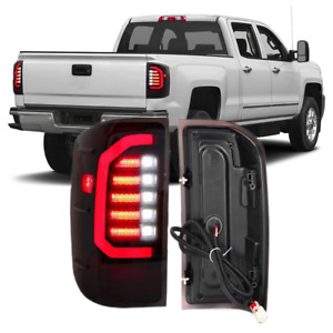 LEd Tail Lights Brake Stop Lamps For 2014-2018 Chevy Silverado 1500 2500 3500