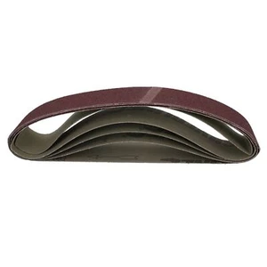 Paquete de 10 cinturones de lijado 80 arena 686 x50 mm lijadora herramienta lima de carpintería SIL65 - Imagen 1 de 6