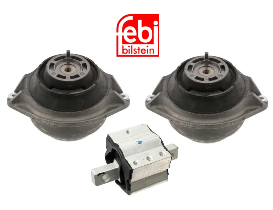 Juego de montaje de motor y transmisión 3 piezas OES para Mercedes W140 R129 Foto 1 de 1