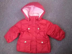 WONDERKIDS RED INFANT JACKET WITH DETACHABLE HOOD (12 OR 24 MOS.)--CHOOSE 1 - Picture 1 of 4