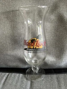 Hard Rock Cafe Hurricane Cocktail Drink Glass Los Angeles - Picture 1 of 7