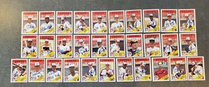 1989 Rockford Expos Team Set Autographed by 27 Darrin Winston Kevin Foster RARE 