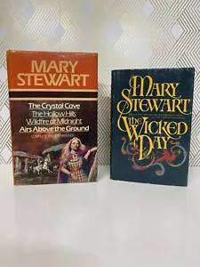 Mary Stewart, First Edition: Wicked Day, Combination Book, Crystal Cave, 3 More - Picture 1 of 9