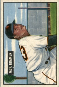 1951 Bowman #200 Jack Kramer - EX
