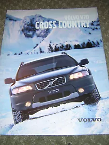 ORIGINAL VOLVO V70 CROSS COUNTRY SALES BROCHURE (FRENCH) - Picture 1 of 1