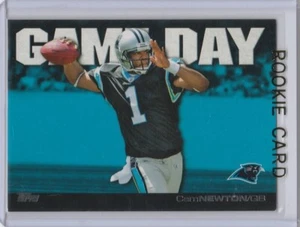 CAM NEWTON 2011 Topps GAME DAY ROOKIE CARD Carolina Panther Football NFL RC - Picture 1 of 2