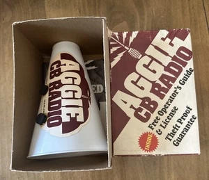 Vintage Texas A&M Aggies CB Radio 1976 Collectible Megaphone Funny Gag Gift - Picture 1 of 13