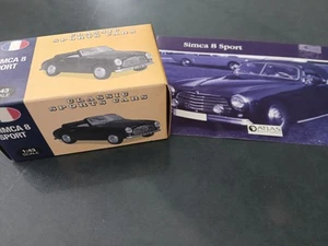 Atlas Editions 1:43 Scale Classic Sports Cars Simca 8 Sport 4 656 124 - Picture 1 of 4