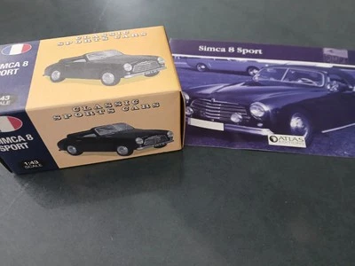 Atlas Editions 1:43 Scale Classic Sports Cars Simca 8 Sport 4 656 124 - Image 1 of 4