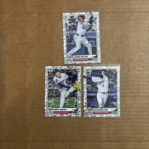 2025 Topps Shohei Ohtani Sasaki Kim Rc All-Star Game (3) Los Angeles Dodgers - Picture 1 of 1