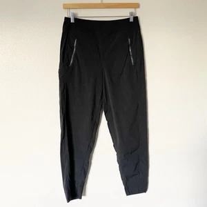 Athleta Trekkie North Jogginghose schwarz Reißverschlusstaschen Damengröße 6 " - Bild 1 von 13