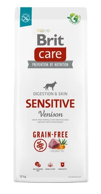 8595602559138 BRIT Care Sensitive Venison - Trockenfutter für Hunde - 12 kg Brit - Bild 1 von 2
