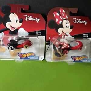 Disney Hot Wheels Mickey und Minnie Mouse Figuren Cars ERSTAUFLAGE Neuwertig WOW - Bild 1 von 5
