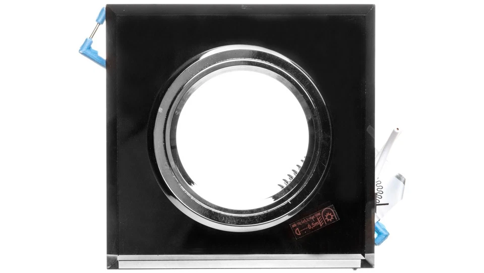 Oprawa punktowa 1xLED Gx5,3 12V IP20 MORTA CT-DSL50-B szkło czarna 18510 - Image 1 of 1