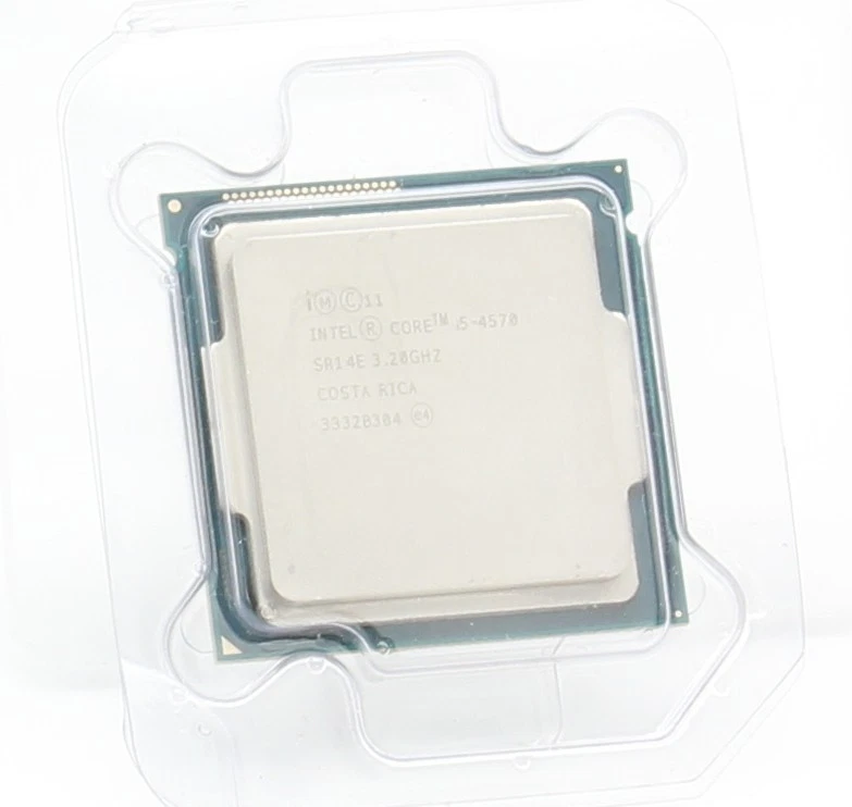 4x Lot: Intel Core i5-4570 3.20 GHz LGA 1150 Desktop CPU Processor SR14E, Tested - Image 1 of 3