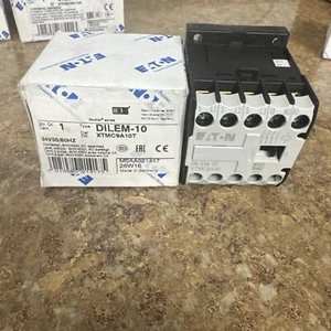 EATON DILEM-10 XMTC9A10T 24V50/60HZ Schütz 400V AC betrieben - Bild 1 von 7