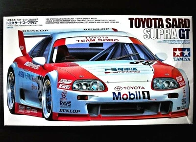 Condizioni fantastiche!! TAMIYA 1/24 TOYOTA SARD Supra GT prezioso e così bello! - Immagine 1 di 4