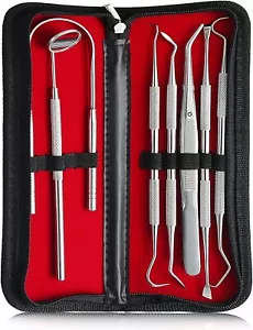 Dental Teeth Cleaning Kit Multi Floss Plaque Remover Care Tooth Scraper Tools - Picture 1 of 5