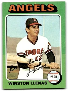 1975 Topps Mini (C) Winston Llenas California Angels #597 - Picture 1 of 2