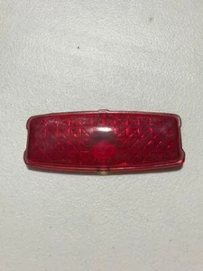 1940's Chevrolet Red Glass P.A.P. Star Design Light Lens OEM #P125 - Bild 1 von 3