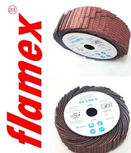 Herramienta de lijado de rueda con solapa abrasiva recubierta de 200 mm de diámetro 4 piezas - Imagen 1 de 12