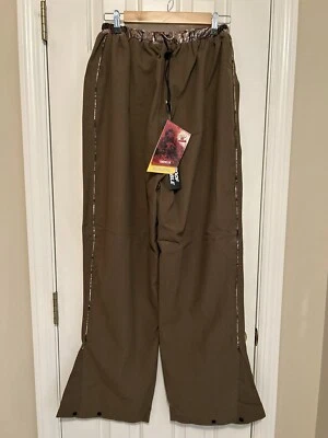 Mad Dog Gear Growler Hunting Pants Size Large Elastic Waist Waterproof Brown - Image 1 of 4