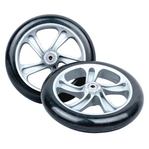 200mm PU Cityroller Ersatzrad 2 Stück Radlgr.ABEC9 - Bild 1 von 1