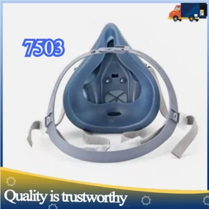 Para 3M 7503 Reutilizable SILICONA Media Mascarilla Gas Facial Respirador Pintura Pulverización### - Imagen 1 de 5