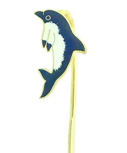 Delfin-Emaille-Finish Metall Buch Marker - Bild 1 von 1
