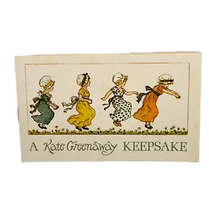Kate Greenaway The Little Jumping Girls 1976 Kalenderheft unbenutzt 5" x 3" - Bild 1 von 5