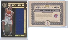 2011-12 Panini Gold Standard Black Gold Threads /49 Ben Gordon #BG-33