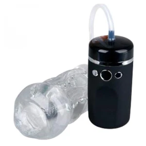 Electric Realistic Male Masturbator Pussy Cup Blowjob Stroker Men Oral Sex Toys - Picture 1 of 15