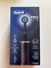 Oral-B Pro Séries 3 Brosse À Dents Électrique Noire Neuve.
