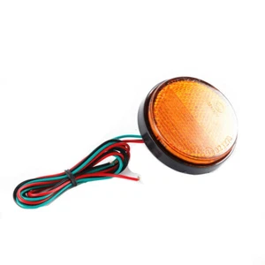 Motorcycle LED Reflector Universal Rear Tail Brake Stop Marker Lamp Cruiser ATV - Picture 1 of 2