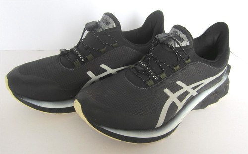 SCARPE UOMO ASICS NOVABLAST NERE E ARGENTO TAGLIA 8 5 #1011A841