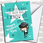 Personalised Michael Jackson Bad Mothers Day Card