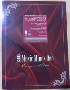 Intermediate Trumpet Solos Vol. 1 : Music Minus One 3813 : Book and CD - Picture 1 of 3