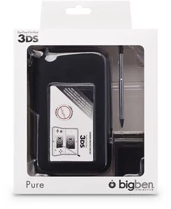 pure pack essential kit housse stylet range jeux nintendo 3ds neuf ecran noir - Photo 1/2
