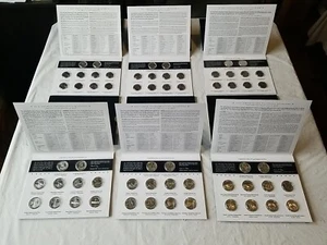 2010, 2011 & 2012 U.S. Mint ATB Quarters Unc. Coin Sets (Lot Of 6) In Orig. Pkg - Picture 1 of 13