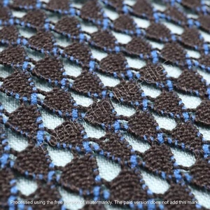 Vintage schwarze Spitzenborte französisch schwarz Spitzenborte für Gothic Kleidung Goth Stile - Bild 1 von 6