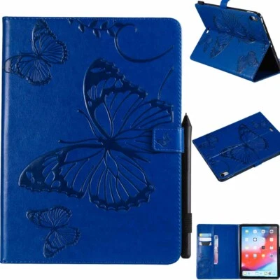 Embossed Flip Leather Stand Case Cover For iPad 7th 6th 5th 4th Gen Mini/Air/Pro - Image 1 of 4