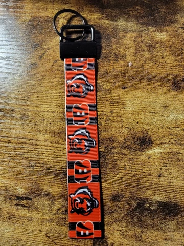 Cincinnati Bengals Keychain Wristlets Homemade Cover