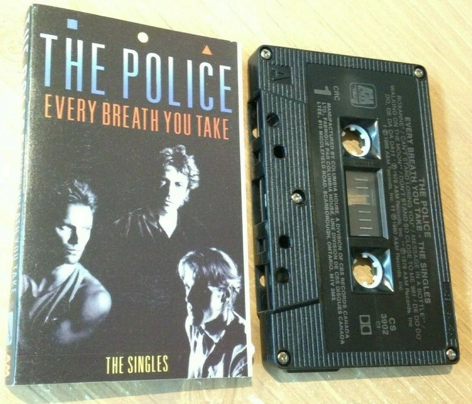 THE POLICE K7  " Every Breath You Take - The Single " A&M Canada 1986' - Image 1 of 1